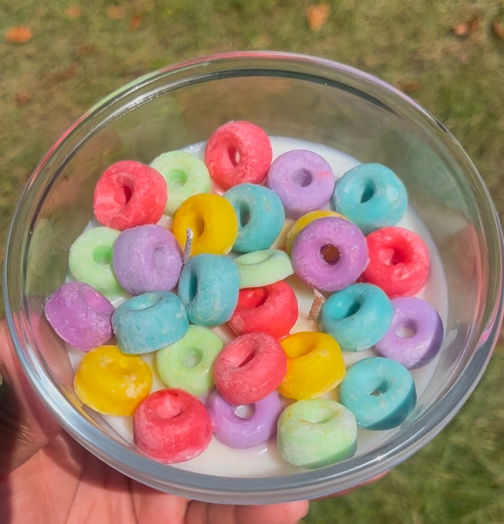 Breakfast vibes candles