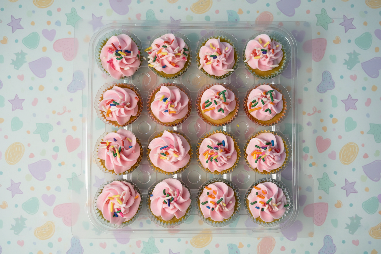 Strawberry cupcake wax melts