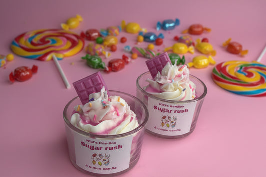 Sugar rush candle
