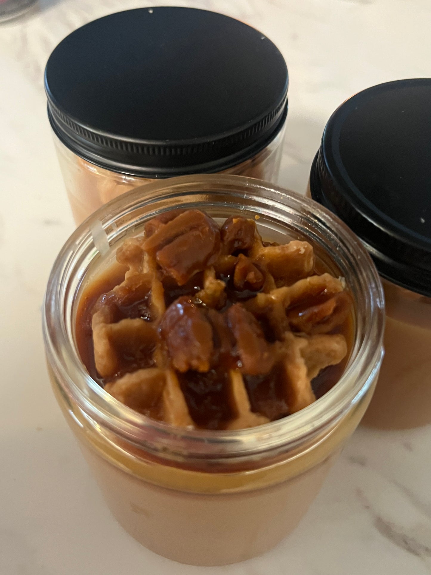 Maple pecan waffle candle