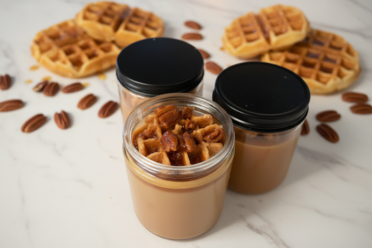 Maple pecan waffle candle