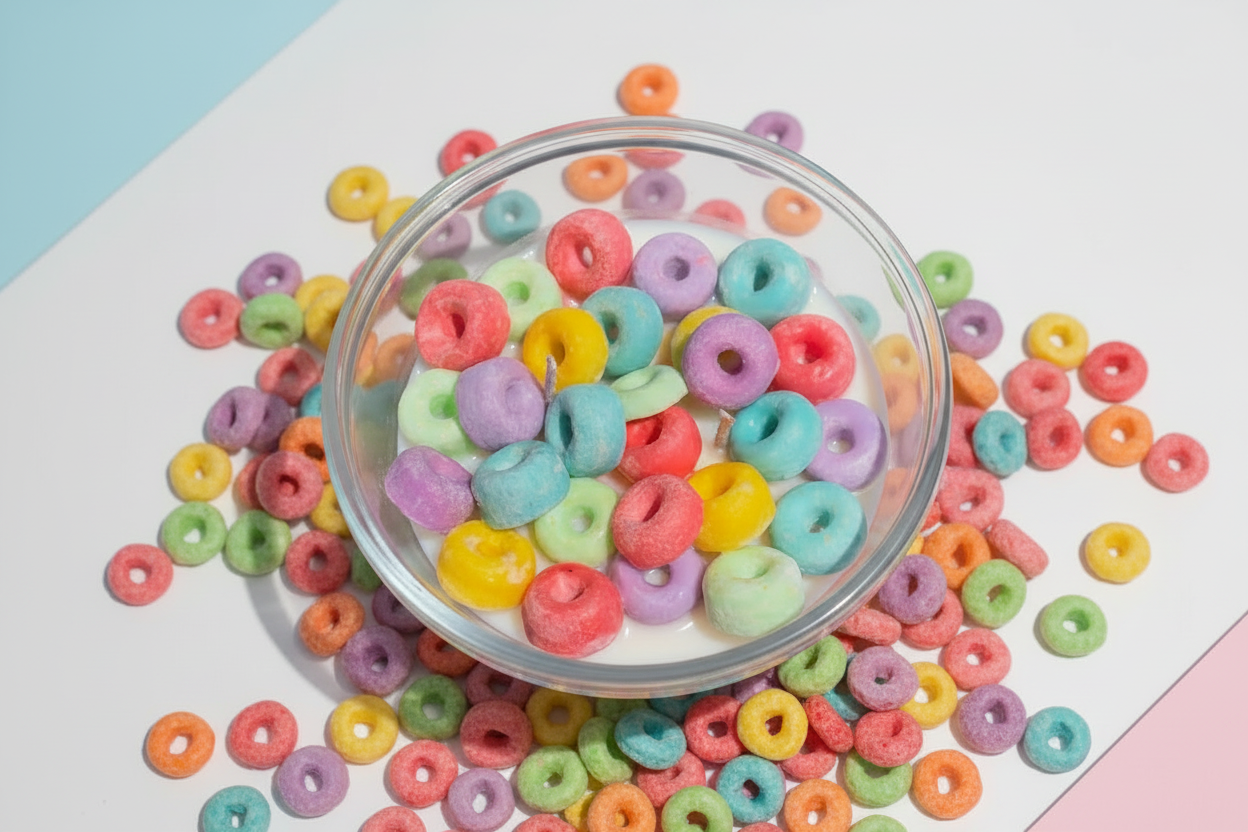 Breakfast vibes candles