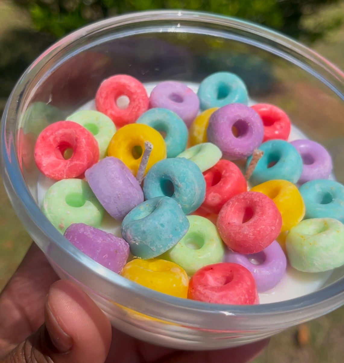 Breakfast vibes candles