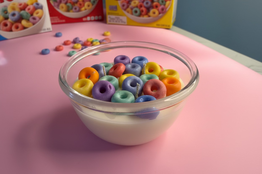 Breakfast vibes candles