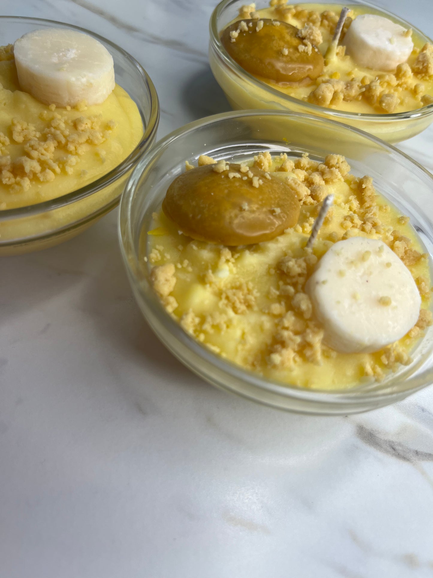 Mini banana pudding