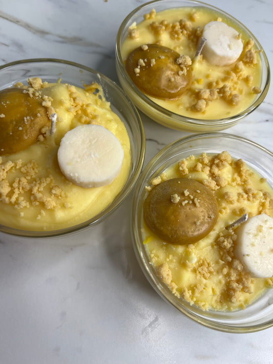 Mini banana pudding